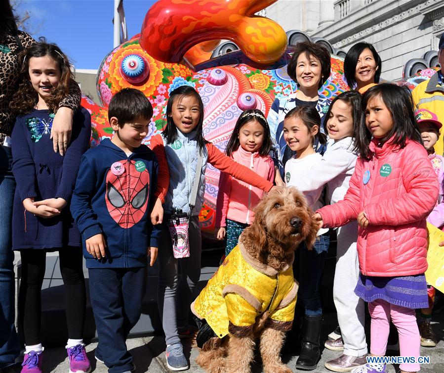 U.S.-SAN FRANCISCO-ASIAN ART MUSEUM-CHINESE NEW YEAR-CELEBRATION