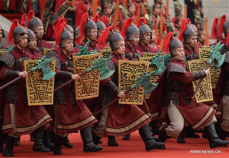 CHINA-SHAANXI-HUANGDI-CEREMONY (CN)