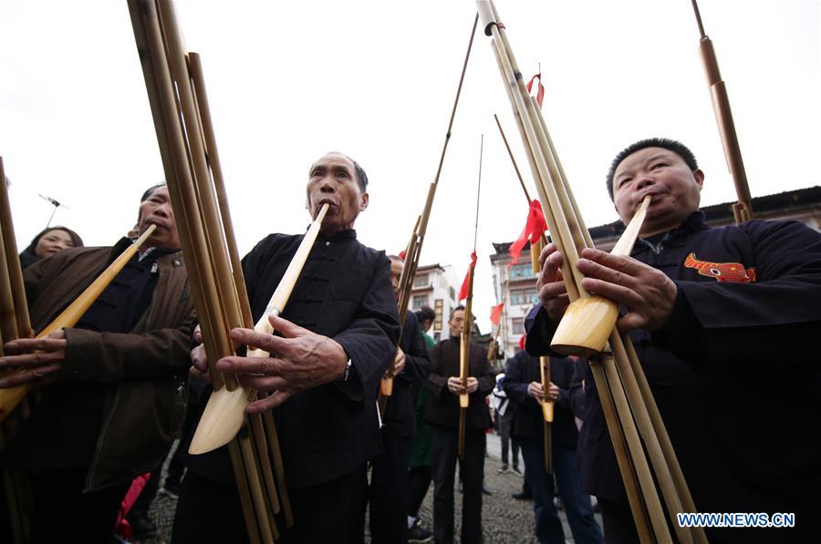 #CHINA-GUIZHOU-MIAO ETHNIC GROUP-NEW YEAR-CELEBRATION (CN)