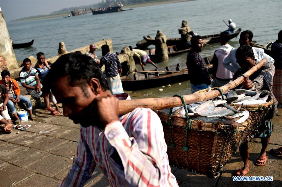 BANGLADESH-COX'S-BAZAR-FISH-LANDING STATION