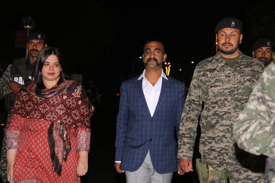 PAKISTAN-LAHORE-INDIAN PILOT-RELEASE