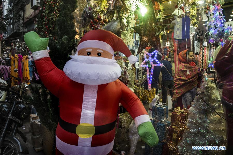 INDIA-KOLKATA-CHRISTMAS MARKET&nbsp;