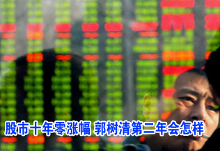 中國股市十年零漲幅 “老大”郭樹清第二年會(huì)怎樣