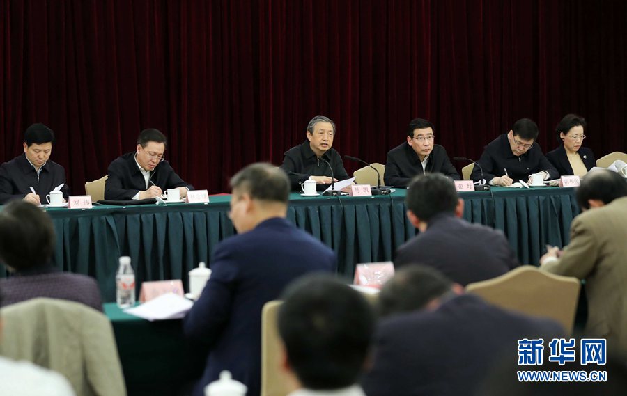 2月28日，國(guó)家新材料產(chǎn)業(yè)發(fā)展專家咨詢委員會(huì)成立大會(huì)在北京召開(kāi)。中共中央政治局委員、國(guó)務(wù)院副總理、國(guó)家新材料產(chǎn)業(yè)發(fā)展領(lǐng)導(dǎo)小組組長(zhǎng)馬凱出席會(huì)議并講話。新華社記者劉衛(wèi)兵攝 