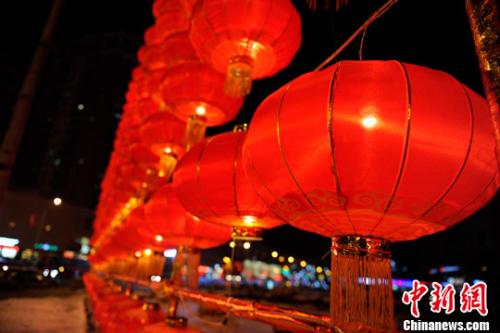 資料圖：紅燈籠。宋文佳 攝