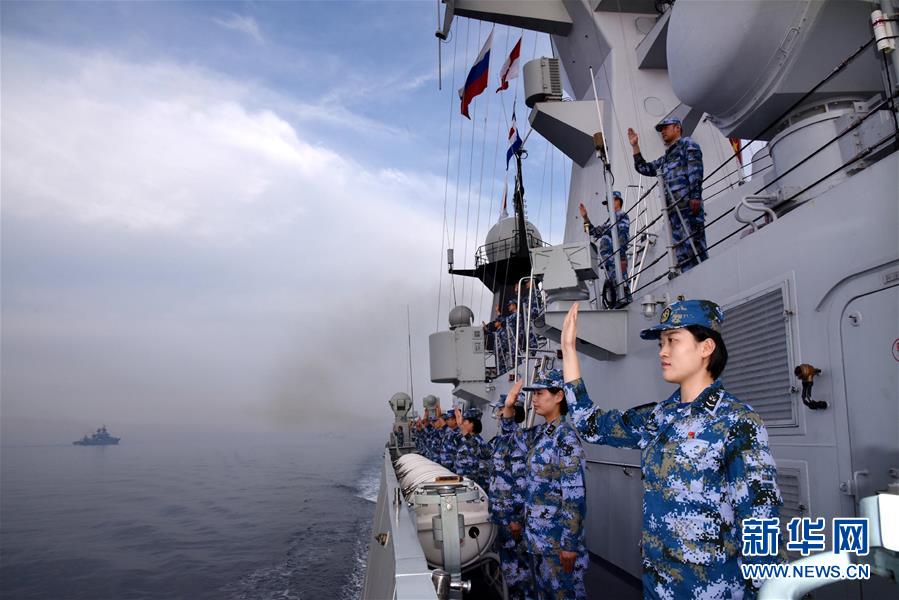 (軍事)(2)中俄“海上聯(lián)合-2019”軍事演習(xí)圓滿結(jié)束