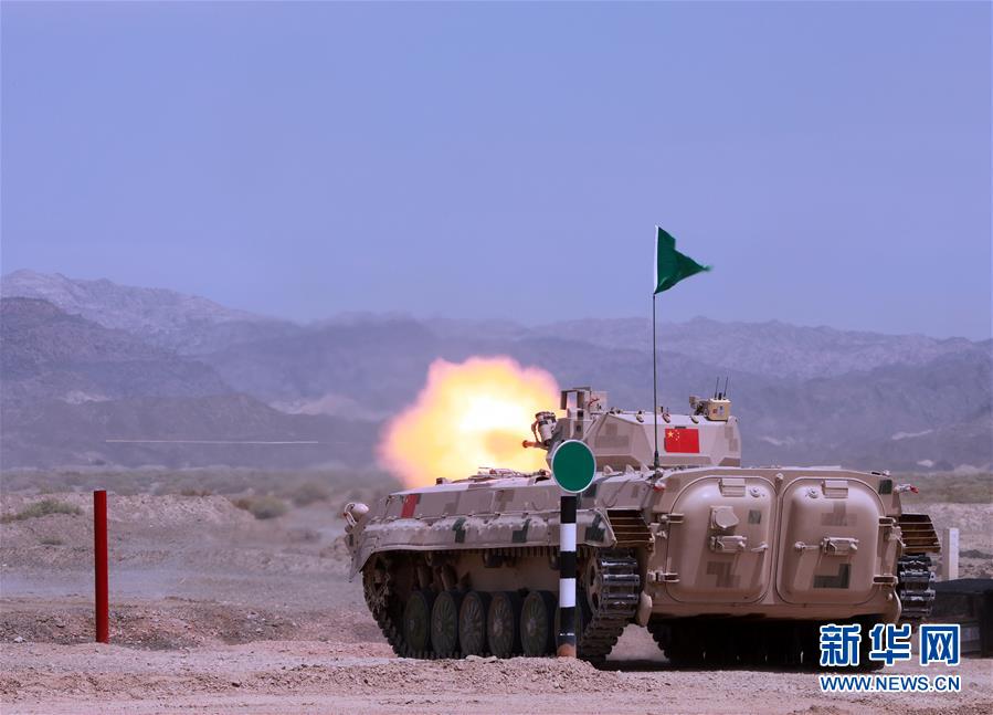 （圖文互動）（4）&ldquo;國際軍事比賽-2019&rdquo;：中國參賽隊(duì)刷新&ldquo;蘇沃洛夫突擊&rdquo;步戰(zhàn)車組單車賽紀(jì)錄