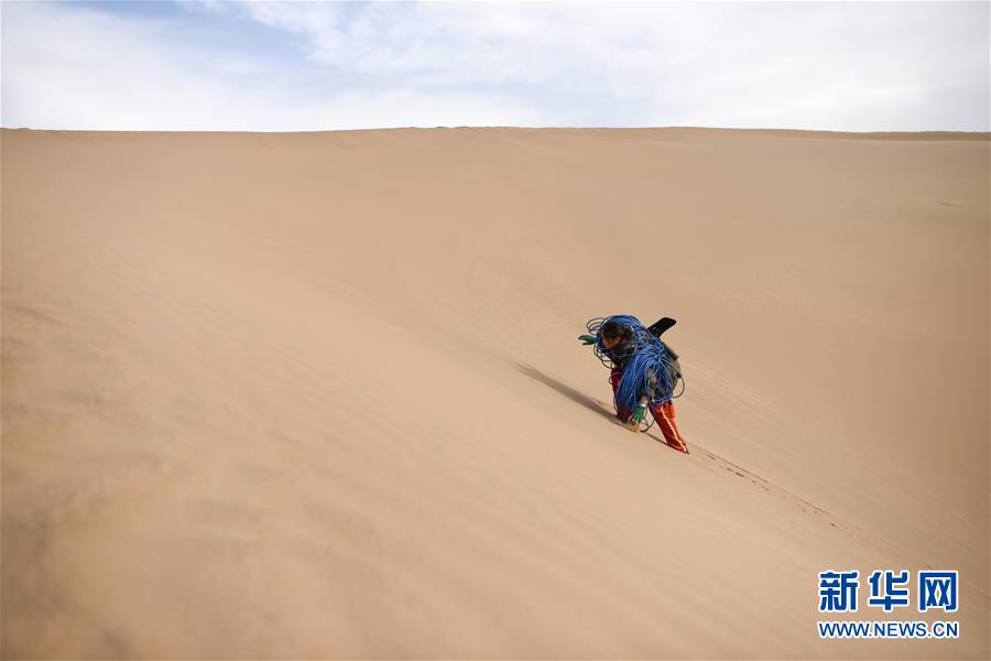 （新春走基層&middot;圖文互動）（3）寒冬里，&ldquo;沙漠玫瑰&rdquo;猶自綻放