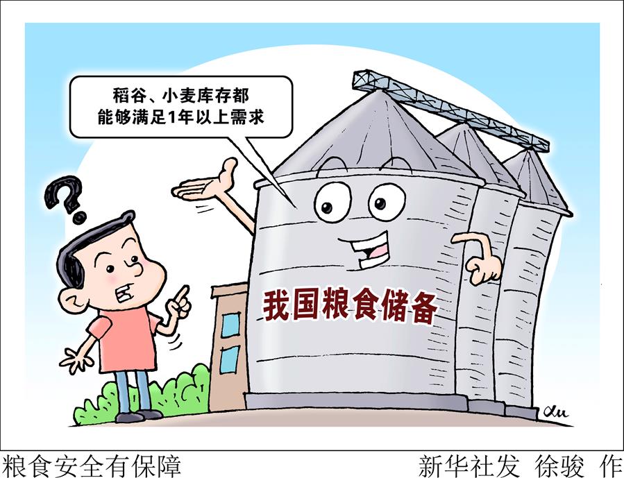（圖表&middot;漫畫）［經(jīng)濟］糧食安全有保障 