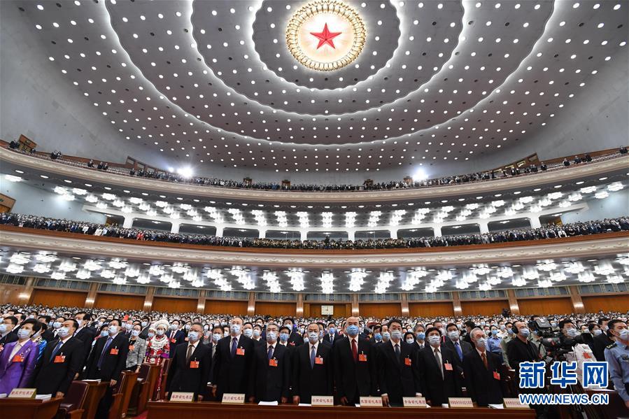 （兩會(huì)&middot;人大開幕&middot;XHDW）（34）十三屆全國人大三次會(huì)議在京開幕