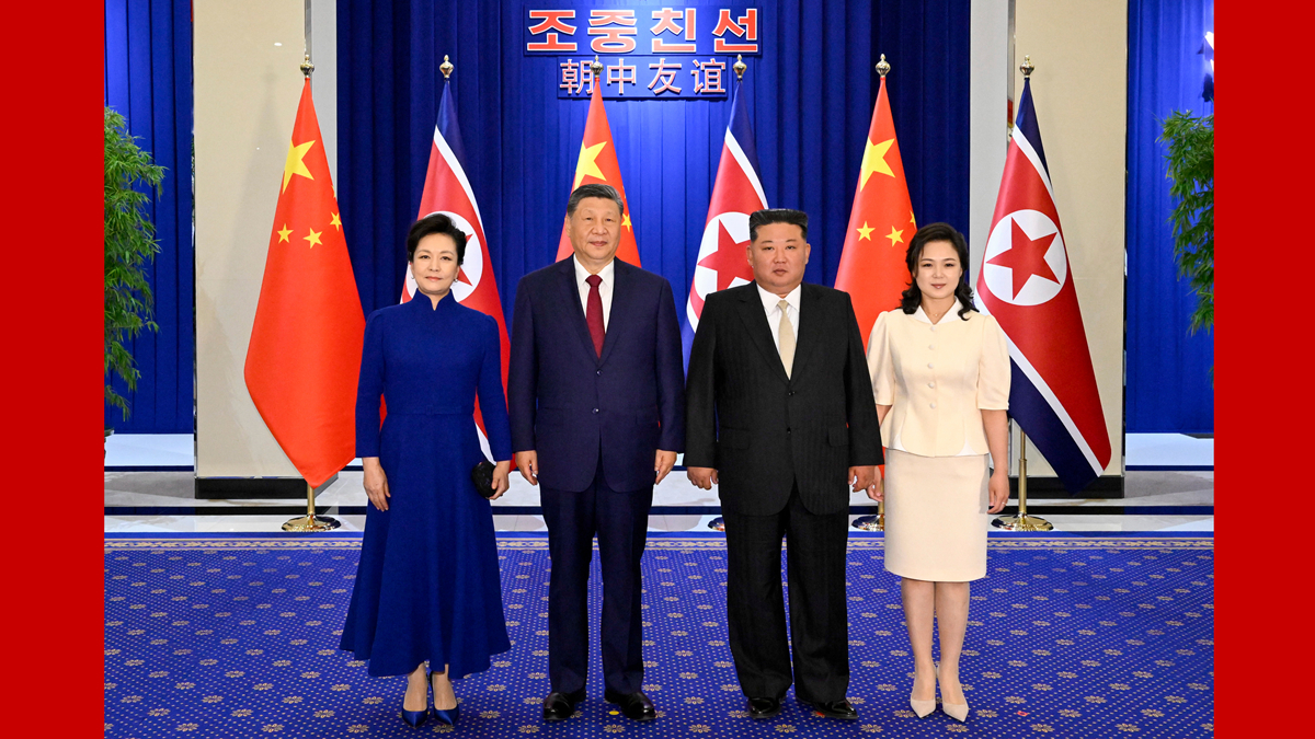 習近平出席金正恩舉行的歡迎宴會