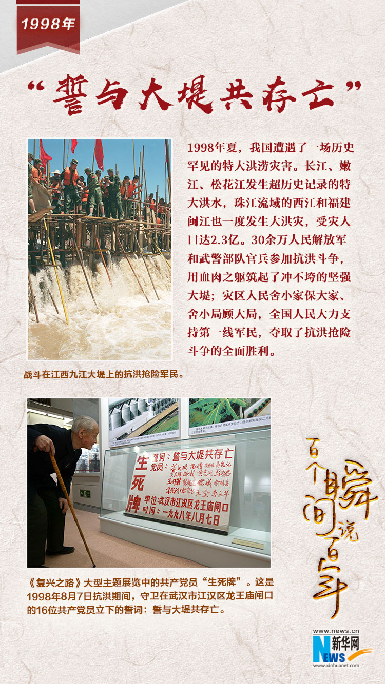 1998，&ldquo;誓與大堤共存亡&rdquo;