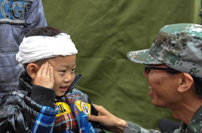 災難中，那些動人瞬間