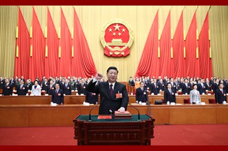 習(xí)近平當(dāng)選國(guó)家主席、中央軍委主席