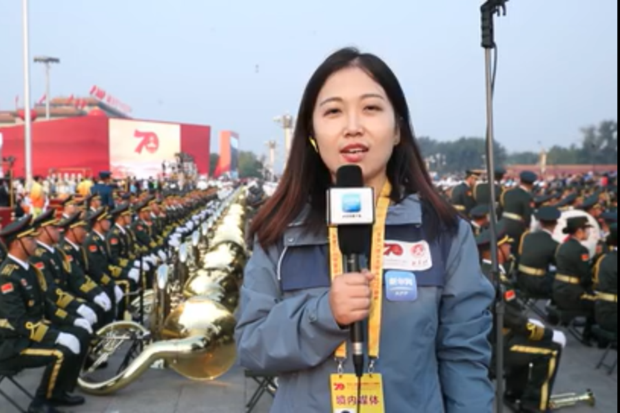 新華網(wǎng)在現(xiàn)場：直擊入場最早、撤出最晚的受閱部隊