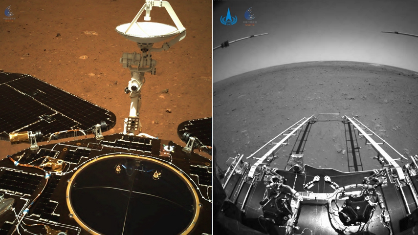 探索星辰大海 祝融號&ldquo;來信&rdquo;了！