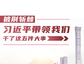 披荊斬棘！習(xí)近平帶領(lǐng)我們干了這五件大事