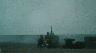 震撼！新型火炮參與實彈射擊演練