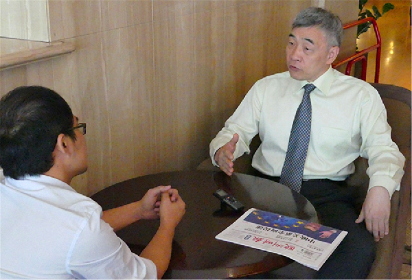 《歐洲時報(bào)》專訪駐比大使曲星：中比中歐合作承上啟下