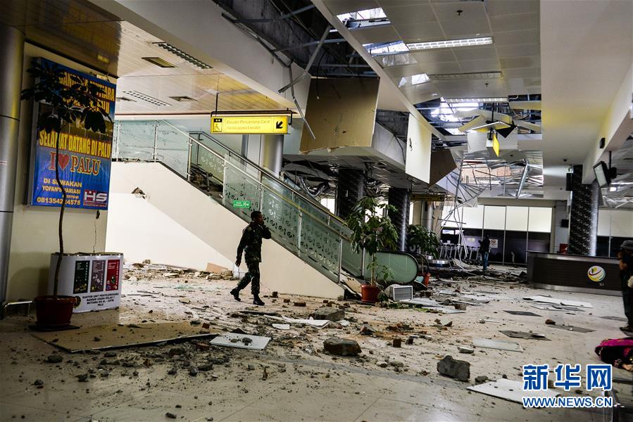 (國際)(3)印尼中蘇拉威西省強(qiáng)震及海嘯已造成832人死亡