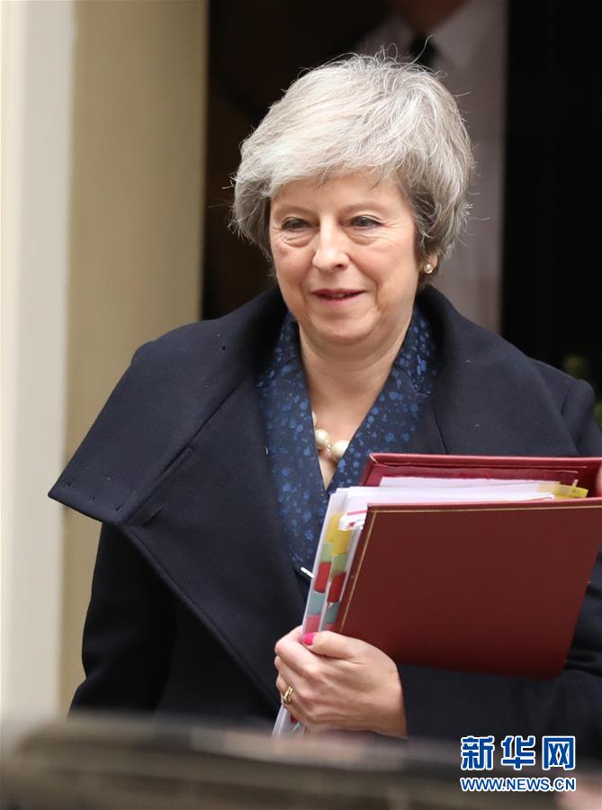 (國際)(1)英國首相特雷莎·梅面臨黨內(nèi)不信任投票