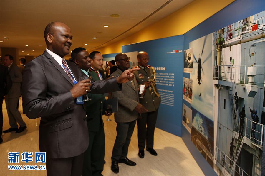 (國際·圖文互動)(1)“維護(hù)世界和平的中國軍隊”主題展覽在聯(lián)合國總部開幕