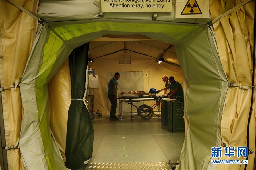 （國際&middot;圖文互動）（1）&ldquo;共同的理念，讓合作更深入更順暢&rdquo;&mdash;&mdash;走進(jìn)中德&ldquo;聯(lián)合救援-2019&rdquo;衛(wèi)勤實兵聯(lián)合演習(xí)德方野戰(zhàn)二級醫(yī)院