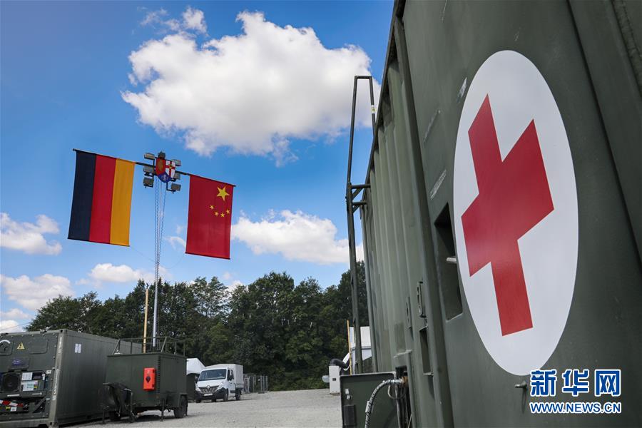 （國際&middot;圖文互動）（2）&ldquo;共同的理念，讓合作更深入更順暢&rdquo;&mdash;&mdash;走進(jìn)中德&ldquo;聯(lián)合救援-2019&rdquo;衛(wèi)勤實兵聯(lián)合演習(xí)德方野戰(zhàn)二級醫(yī)院