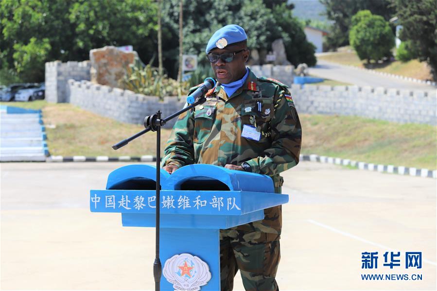 (國際)(1)中國赴黎巴嫩維和部隊完成第18次輪換交接