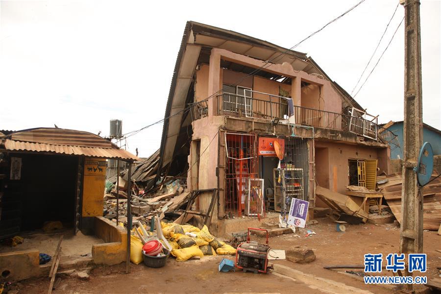 （國際&middot;圖文互動(dòng)）（6）尼日利亞南部一燃?xì)庹颈ㄖ轮辽?人死亡