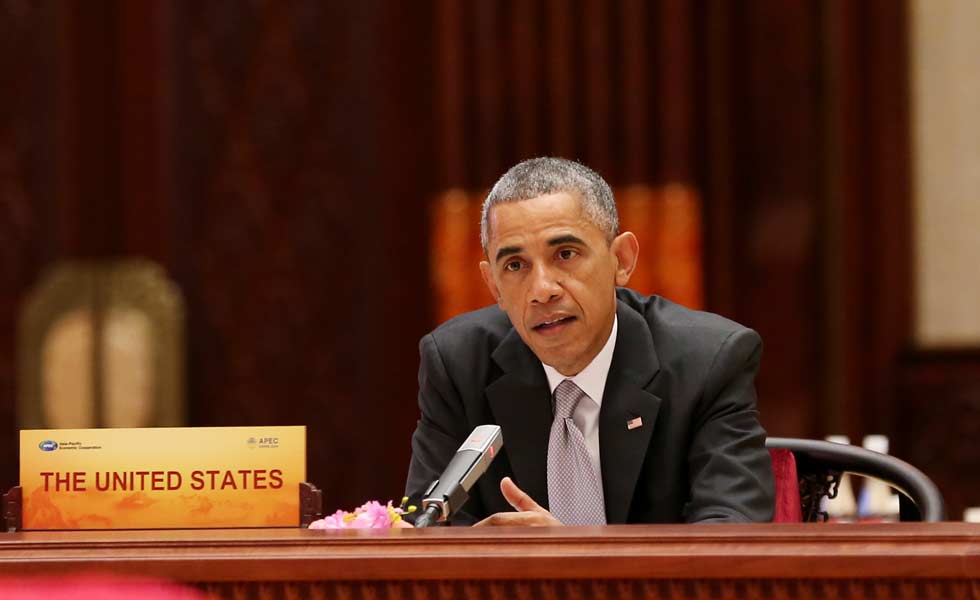 各經(jīng)濟體領導人、代表在APEC第二十二次領導人非正式會議上發(fā)言