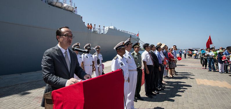 友誼、和平、交流、合作：中國(guó)海軍152艦艇編隊(duì)到訪埃及