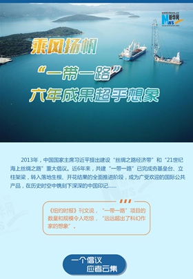 乘風(fēng)揚(yáng)帆！&ldquo;一帶一路&rdquo;六年成果超乎想象