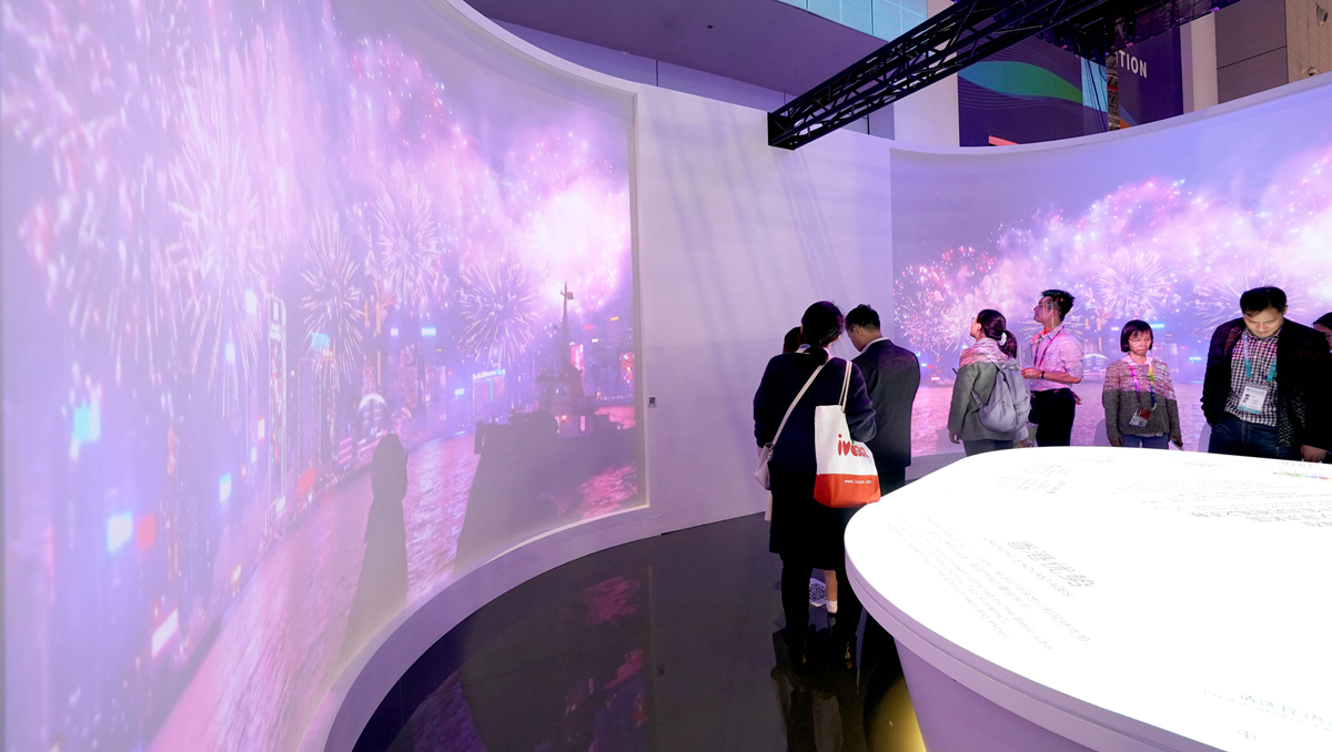 探訪中國館臺灣、澳門和香港展區(qū)