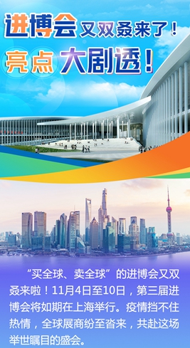 進博會又雙叒來了！亮點大劇透！