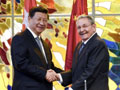 習(xí)近平同古巴國務(wù)委員會主席兼部長會議主席勞爾&middot;卡斯特羅舉行會談